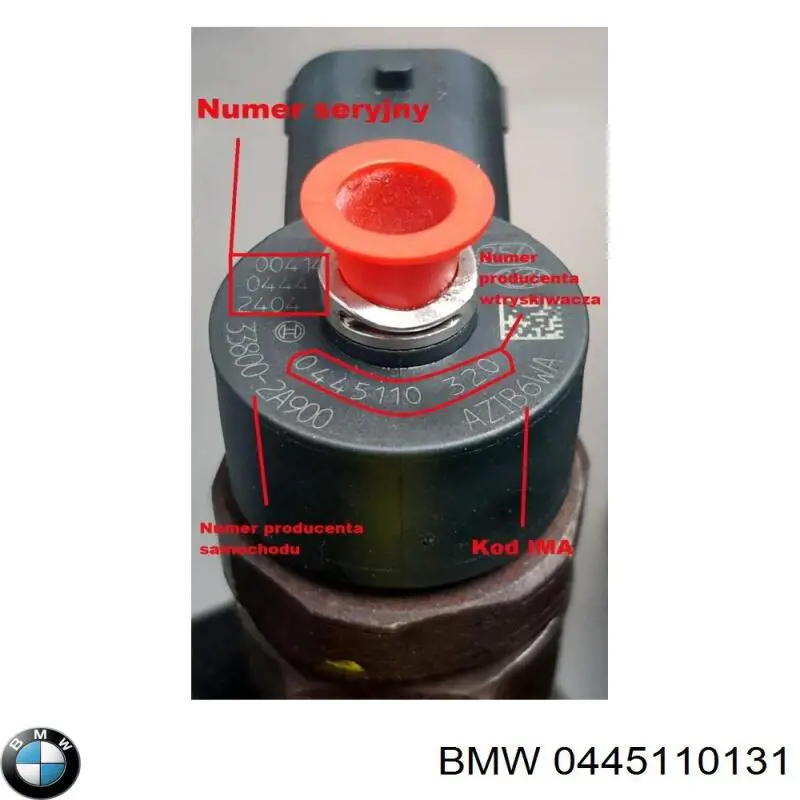 Wtryskiwacz paliwa BMW 13537787187 cena, od 84,72 USD