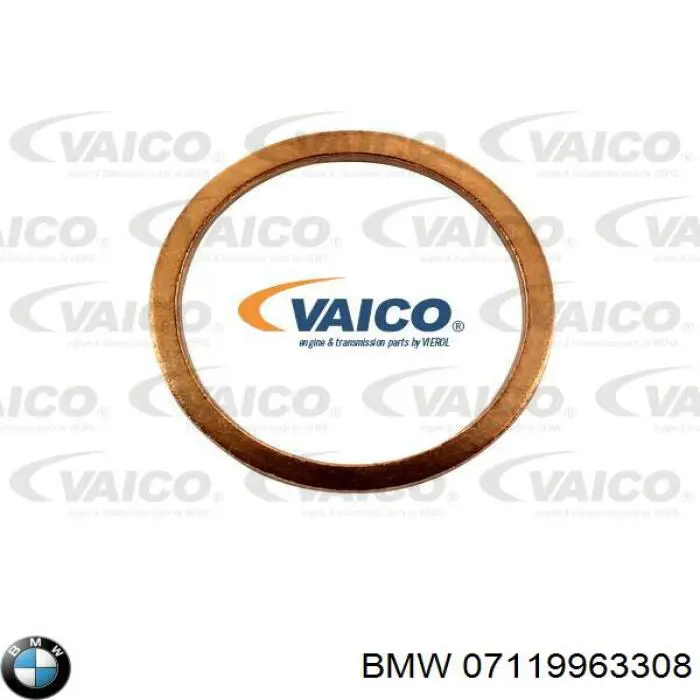 Uszczelka korka miski olejowej BMW 07119963308 cena, od 0,61 USD