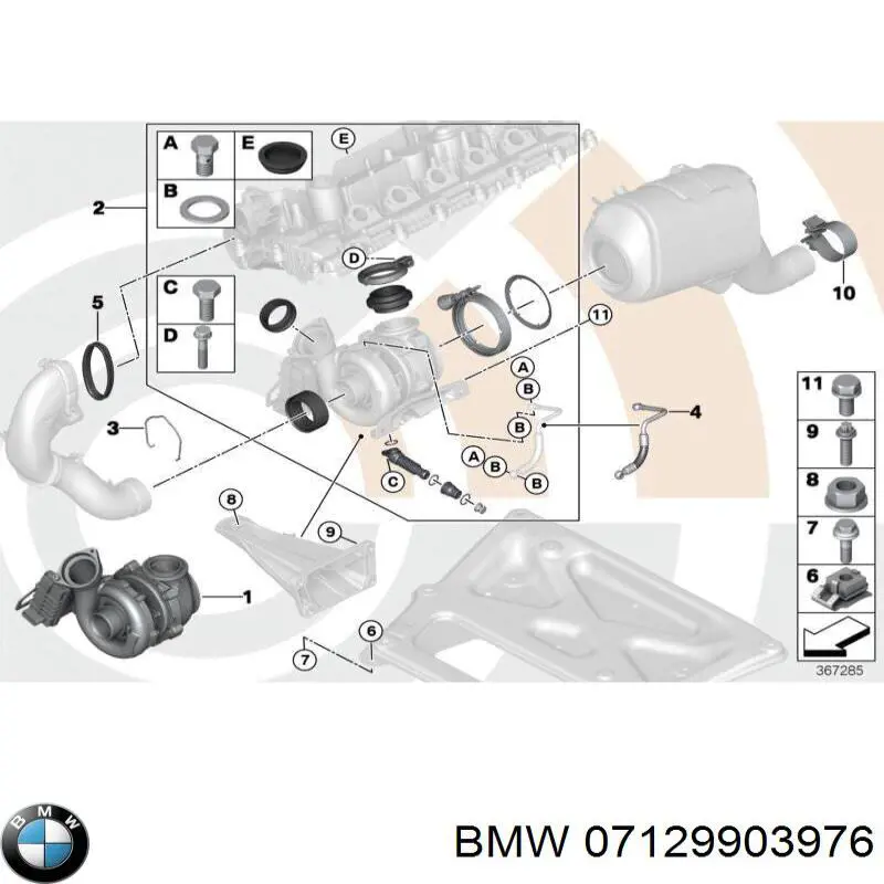 07129903976 BMW Lożysko piasty tylnej