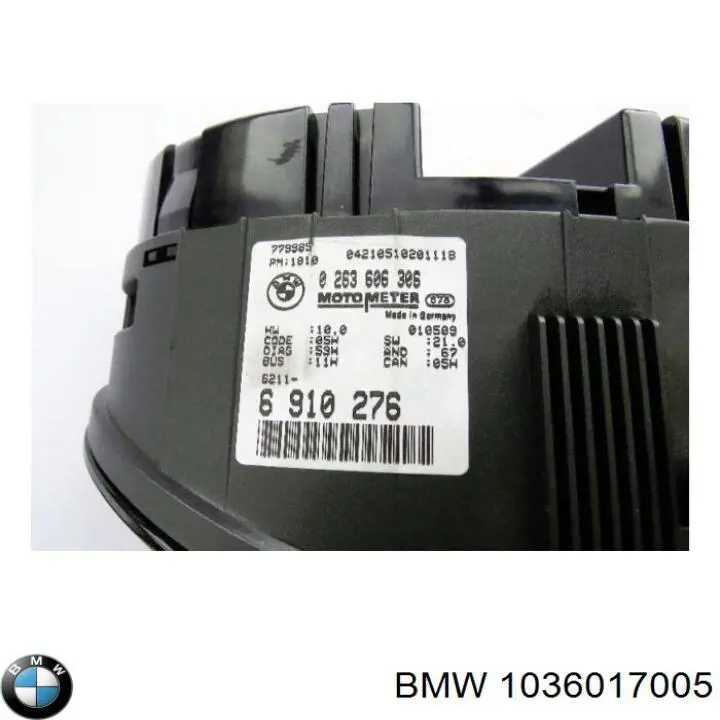 1036017005 BMW Deska rozdzielcza