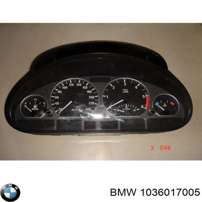 Deska rozdzielcza BMW 1036017005