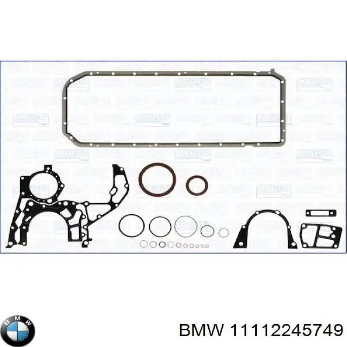 11112245749 BMW zestaw uszczelek silnika dolny