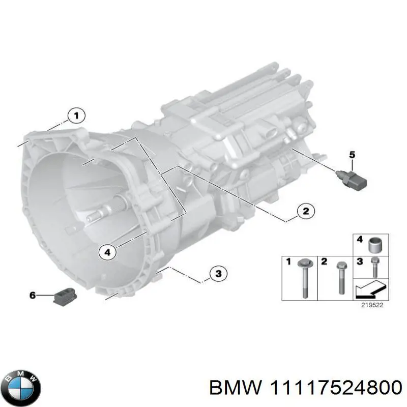 Filtr oleju BMW 11117524800 cena, od 39,32 USD