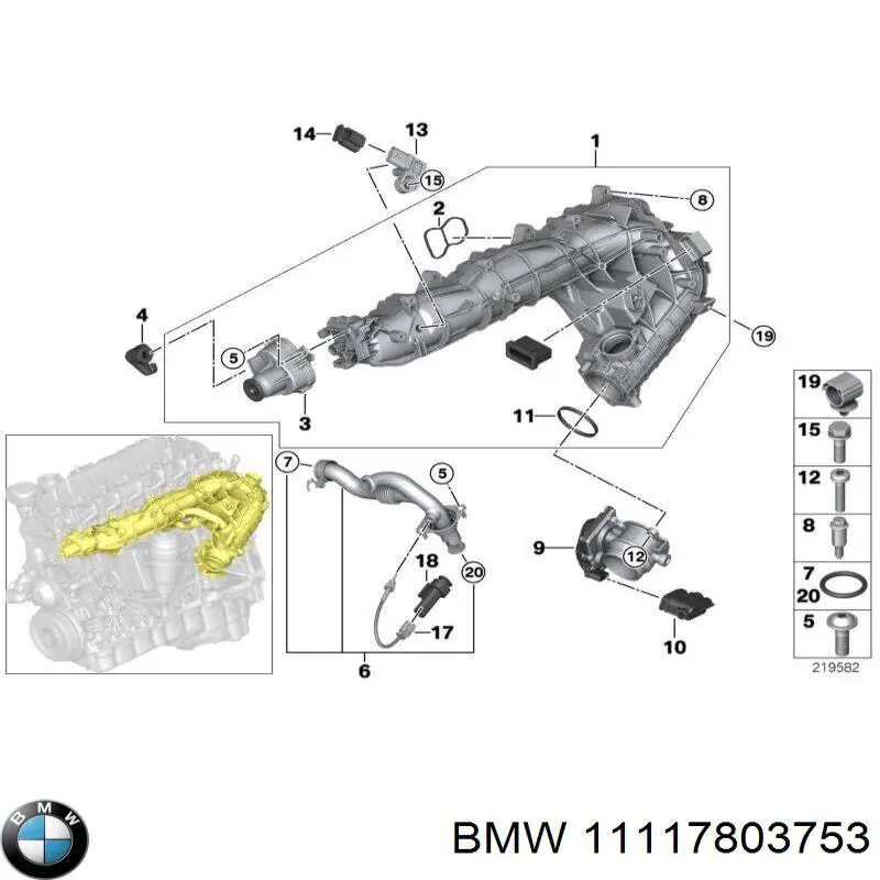 Do koszyka 11117803753 BMW 