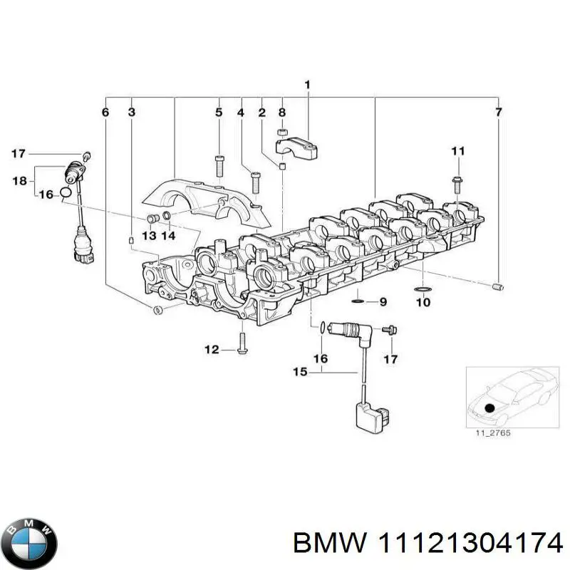  BMW 11121304174 cena, od 3,71 USD