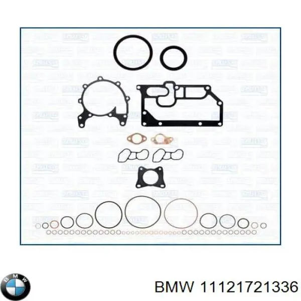 11121721336 BMW zestaw uszczelek silnika górny