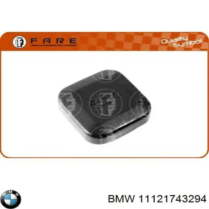 Korek wlewu oleju BMW 11121743294 cena, od 7,50 USD