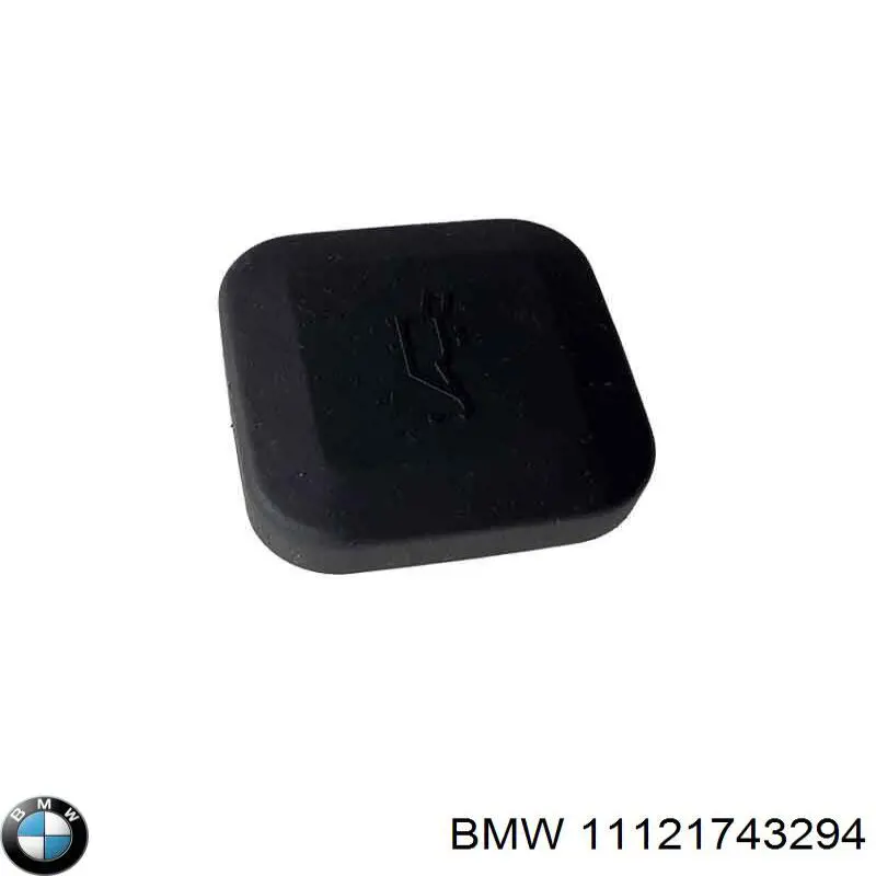 Do koszyka 11121743294 BMW Korek wlewu oleju