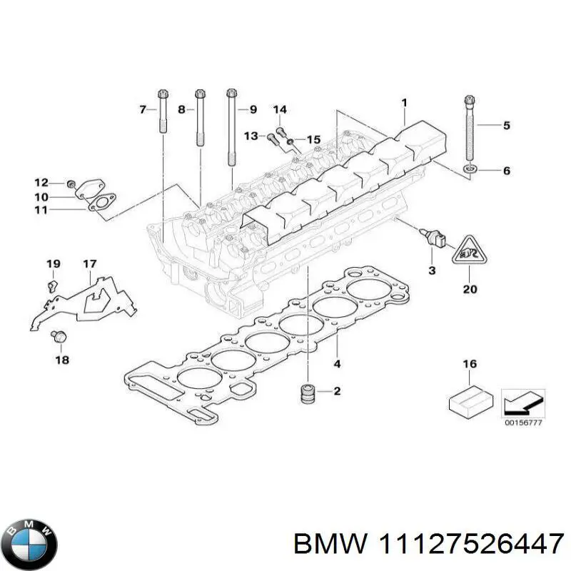 Pierścień uszczelniający wlew oleju do BMW 3 (E36)