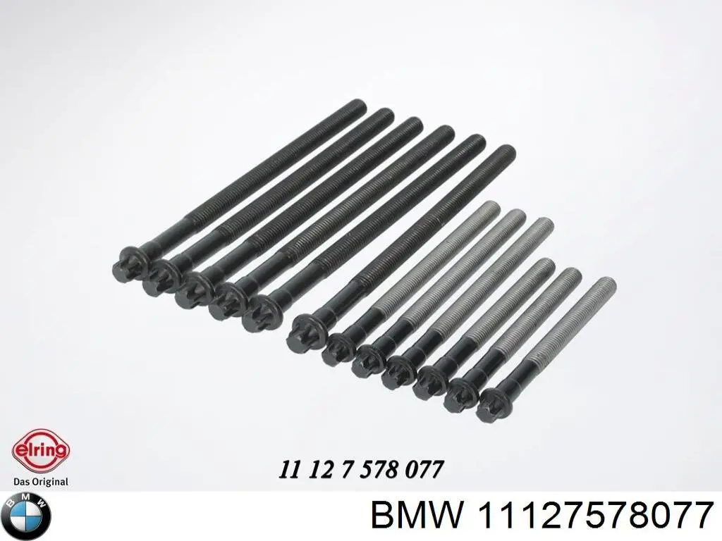 Śruba głowicy cylindrów BMW 11127578077 cena, od 38,37 USD