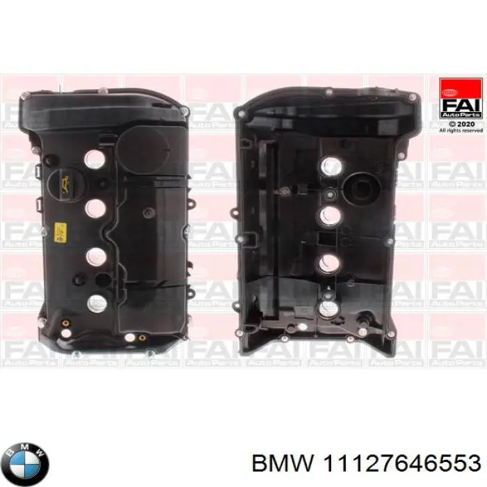 Pokrywa zaworowa BMW 11127646553 cena, od 115,76 USD