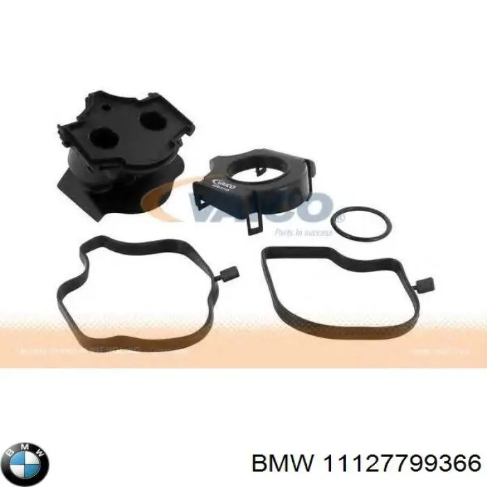 Do koszyka 11127799366 BMW Separator oleju układu wentylacji kadłuda (bloku silnika)