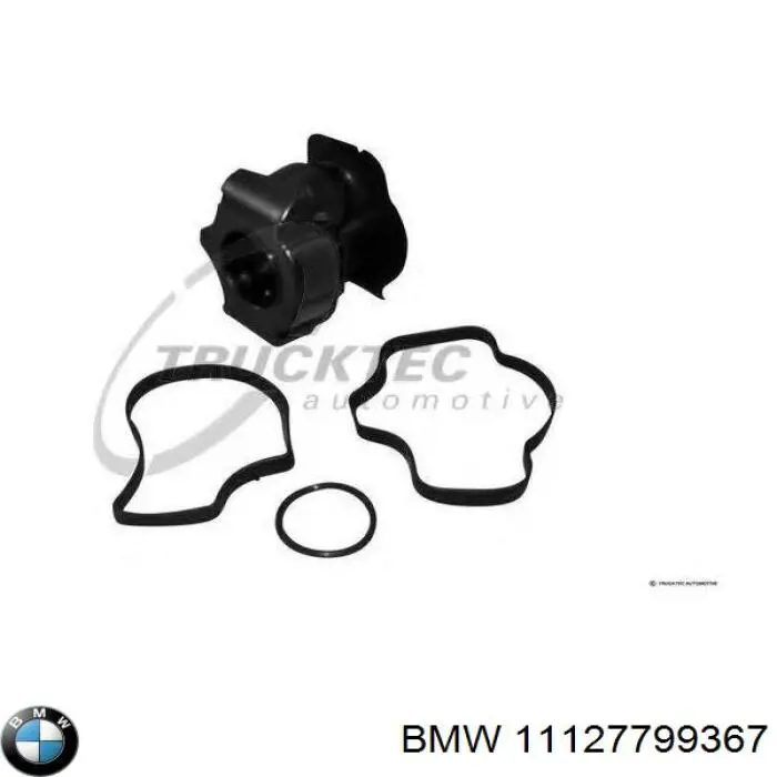Do koszyka 11127799367 BMW Separator oleju układu wentylacji kadłuda (bloku silnika)