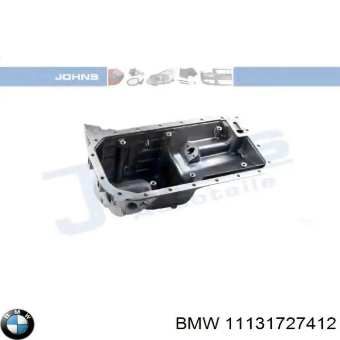 Do koszyka 11131727412 BMW Miska olejowa silnika