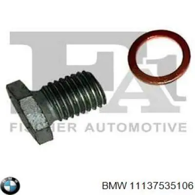 Korek miski olejowej silnika BMW 11137535106 cena, od 5,93 USD