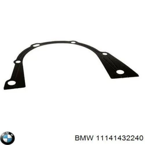 11141432240 BMW Uszczelka tylnej pokrywy bloku cylindrów