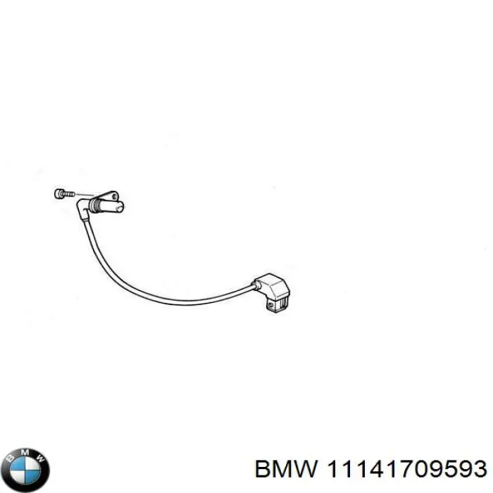 Uszczelka pokrywy przedniej silnika górna BMW 11141709593 cena, od 9,38 USD