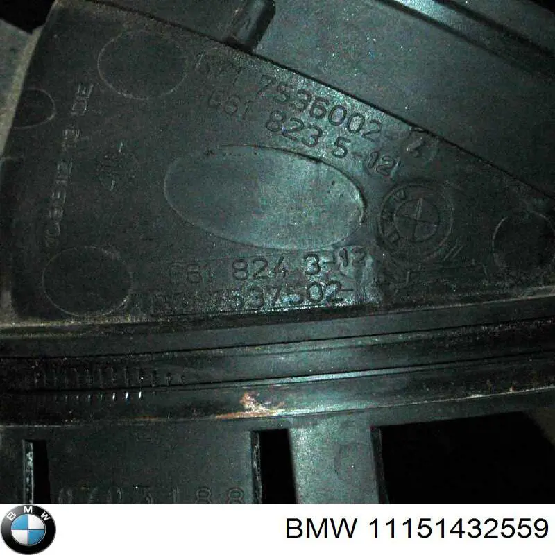 Do koszyka 11151432559 BMW Króciec wentylacji kadłuba (separatora oleju)