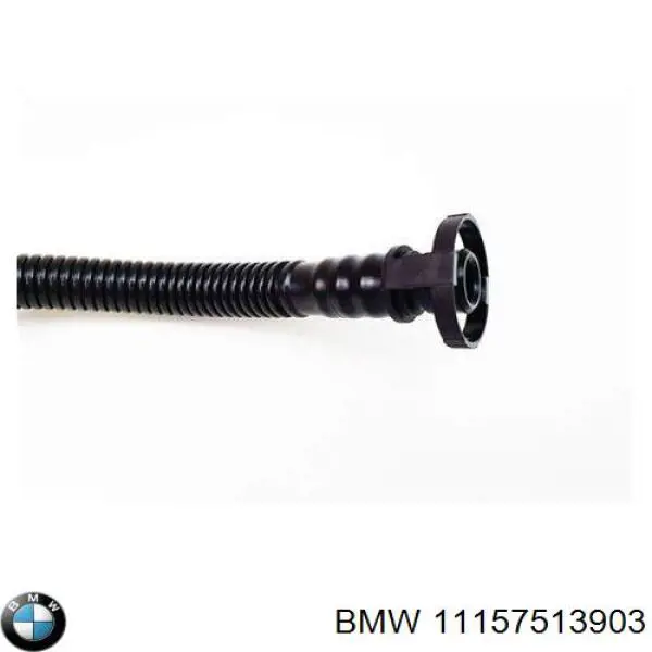 Do koszyka 11157513903 BMW Króciec wentylacji kadłuba (separatora oleju)