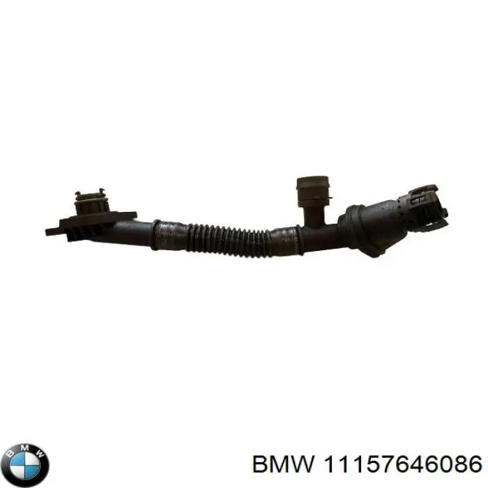 Do koszyka 11157646086 BMW Króciec wentylacji kadłuba (separatora oleju)
