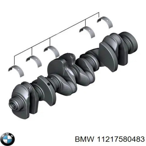 Wał korbowy silnika BMW 11217580483 cena, od 1174,32 USD