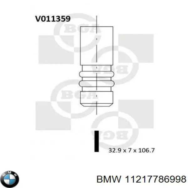 Tłok, komplet do jednego cylindru, STD BMW 5 sedana (E39) (1995 - 2003) cena, od 130,43 USD