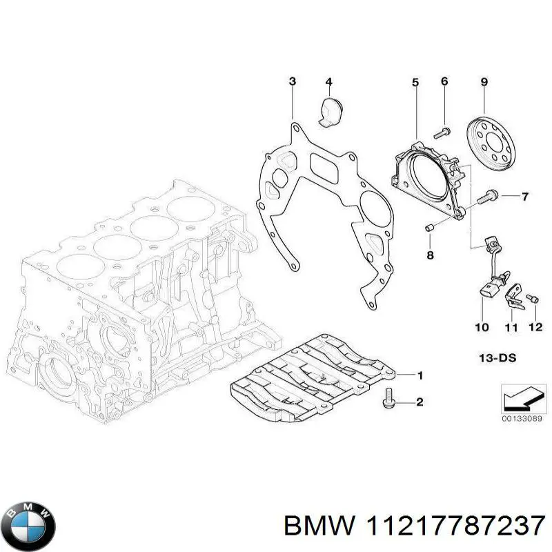 Wieniec zębaty czujnika położenia wału korbowego BMW 11217787237 cena, od 125,48 USD