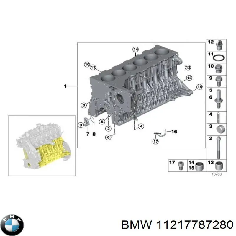 Do koszyka 11217787280 BMW Koło zębate walcowe napędu wałka rozrządu