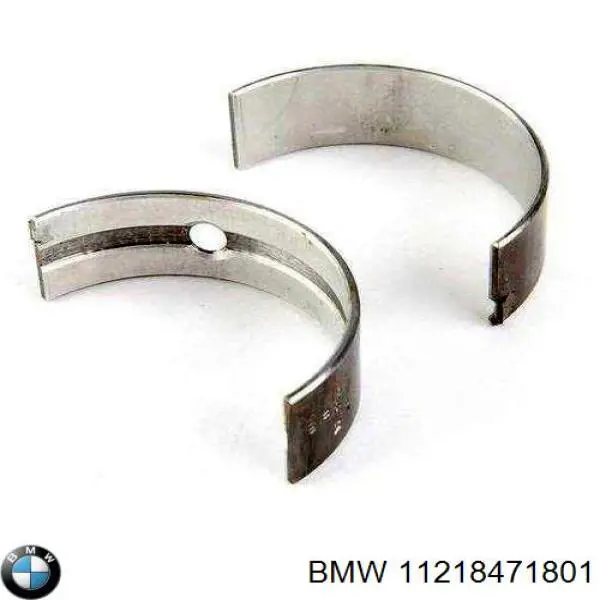 11218471801 BMW Panewki główne wału korbowego, zestaw, 1. naprawa (+0,25)