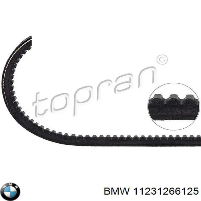Pas napędowy mechanizmów 11231266125 BMW