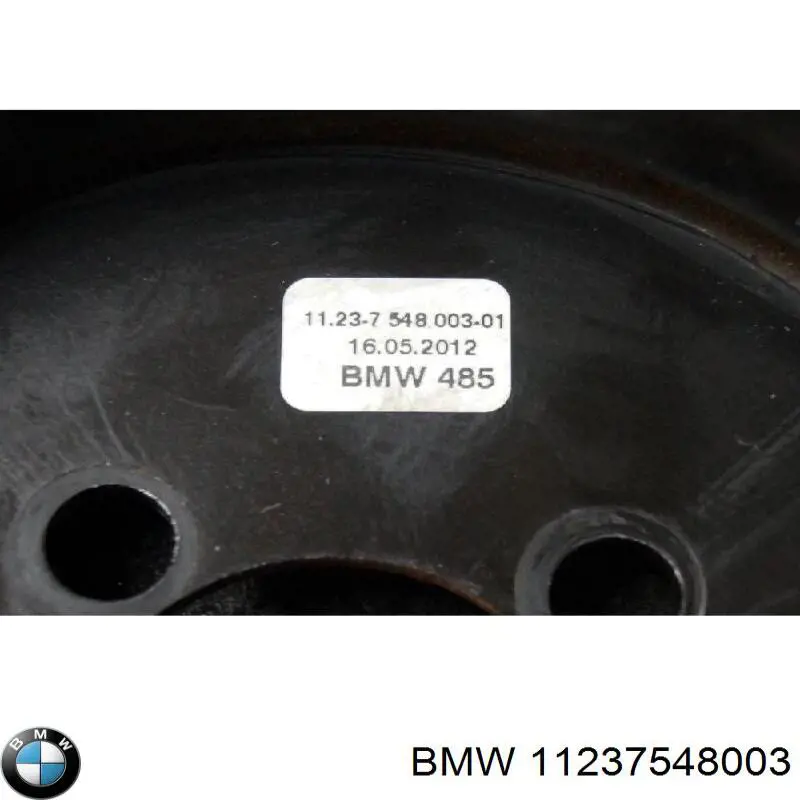 Koło pasowe wału korbowego 11237548003 BMW