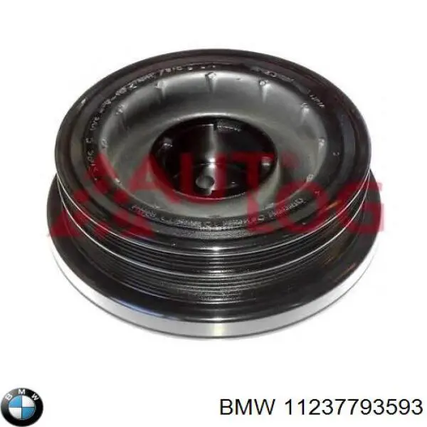 Do koszyka 11237793593 BMW Koło pasowe wału korbowego