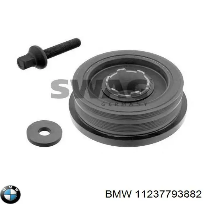 Do koszyka 11237793882 BMW Koło pasowe wału korbowego