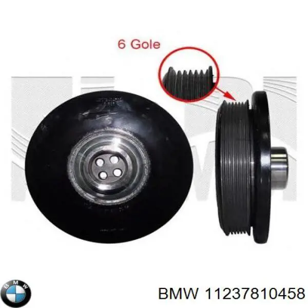 Koło pasowe wału korbowego IJS Group 171134KIT cena, od 140,28 USD