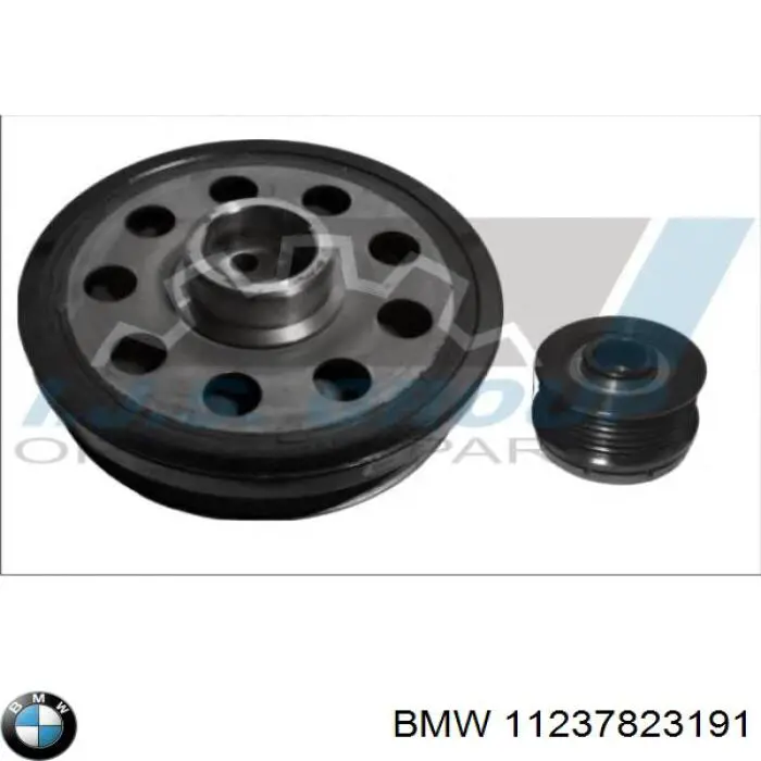 Do koszyka 11237823191 BMW Koło pasowe wału korbowego