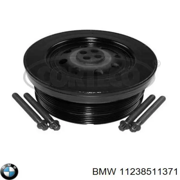 11238511371 BMW Koło pasowe wału korbowego