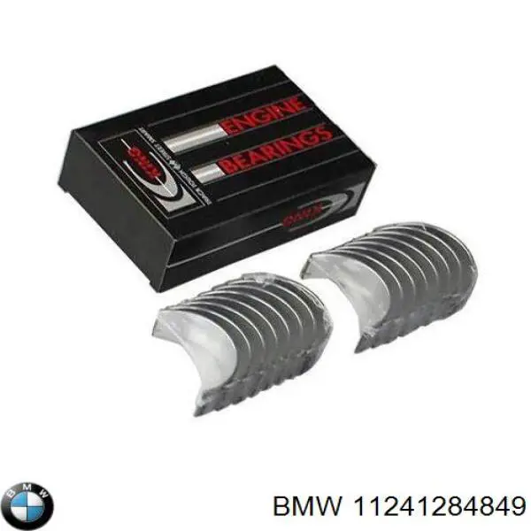 Panewki korbowodowe wału korbowego, zestaw, standardowe (STD) BMW 11241284849 cena, od 25,33 USD
