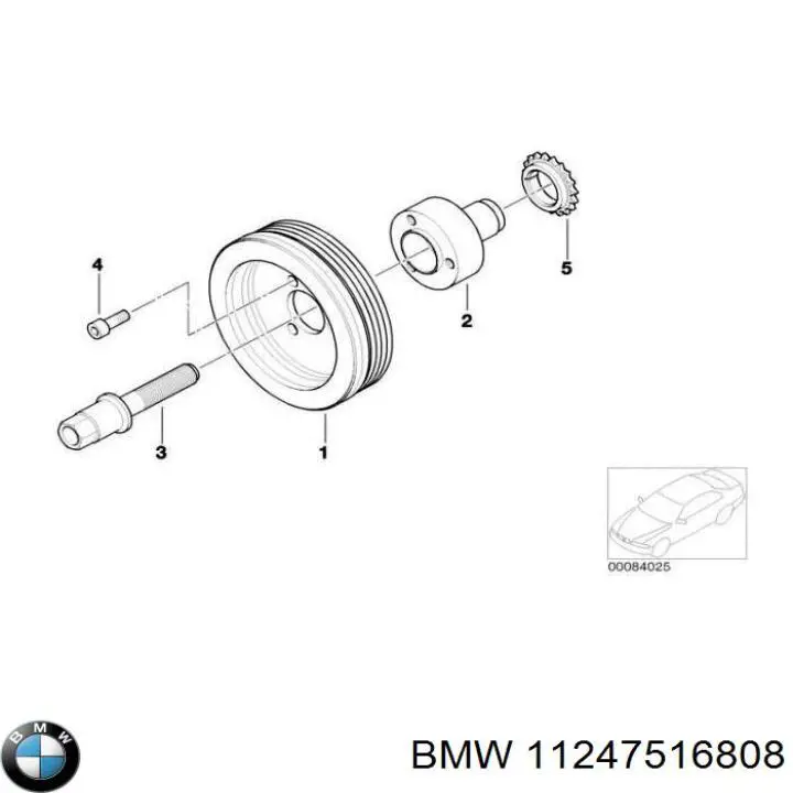 Śruba korbowodu BMW 11247516808 cena, od 6,87 USD