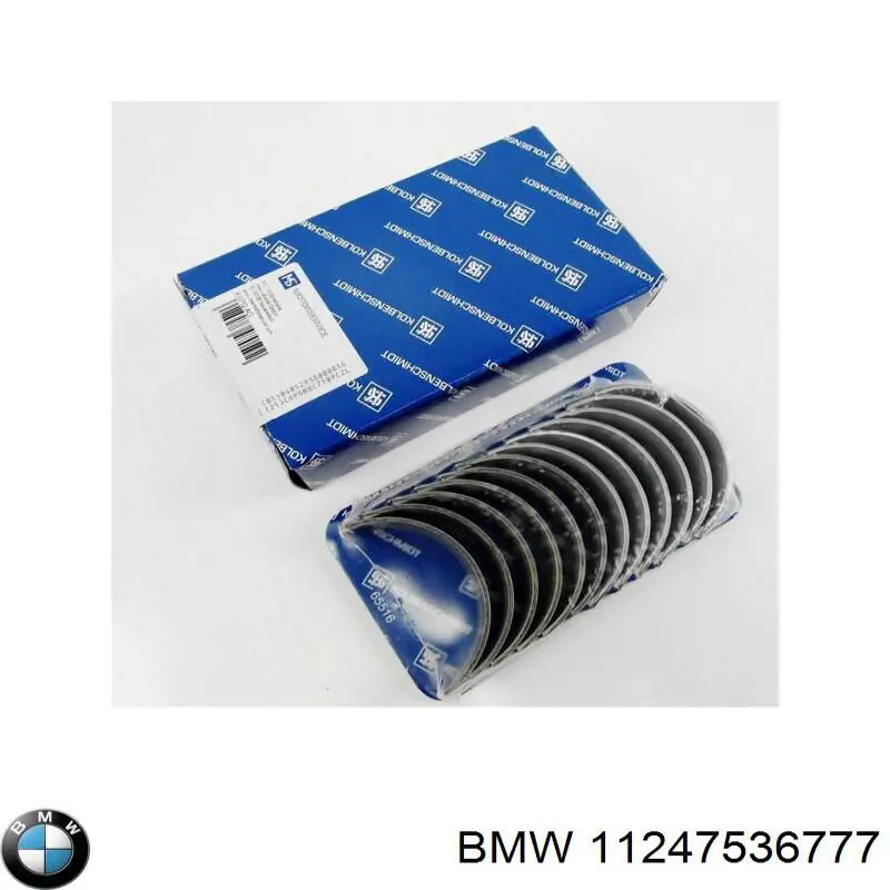 Panewki korbowodowe wału korbowego, zestaw, standardowe (STD) BMW 11247536777 cena, od 35,03 USD