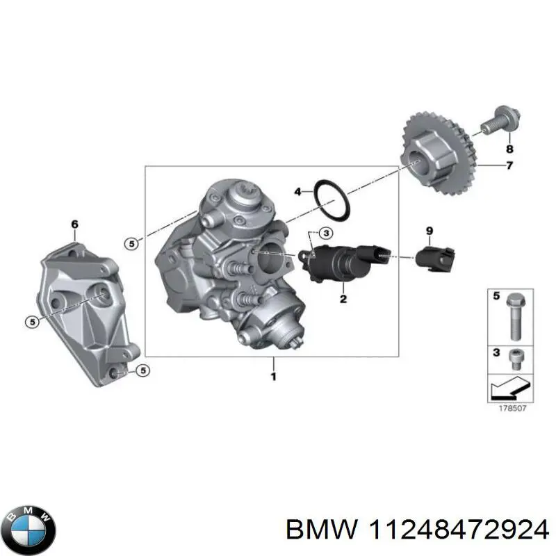 Śruba korbowodu BMW 11248472924 cena, od 5,65 USD