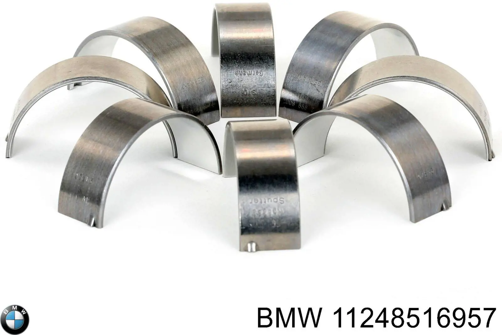 Panewki korbowodowe wału korbowego, zestaw, 1. naprawa (+0,25) BMW 11248516957 cena, od 107,85 USD