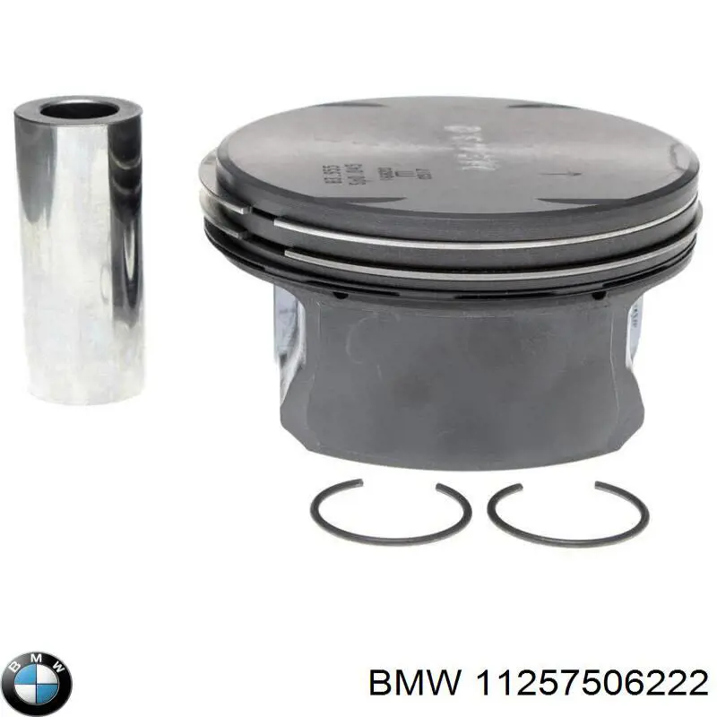 Tłok, komplet do jednego cylindru, STD BMW 11257506222 cena, od 171,66 USD