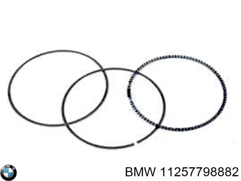 Pierścienie tłokowe na 1 cylinder, STD. BMW 11250308646 cena, od 29,04 USD