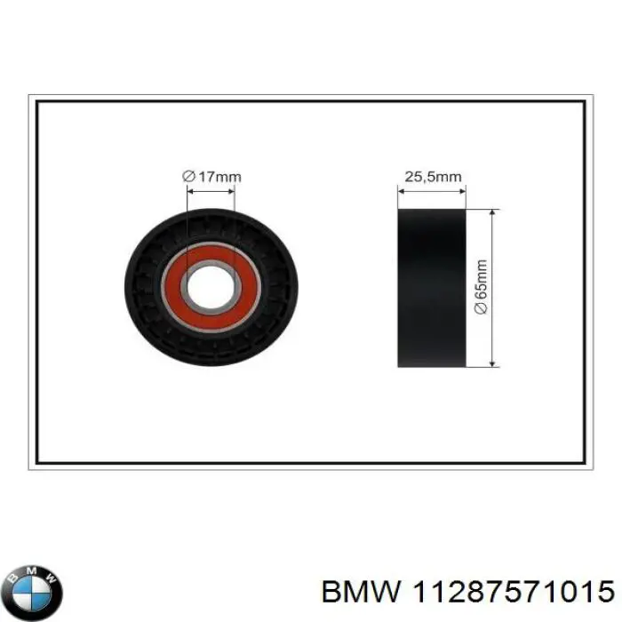 Napinacz paska napędowego BMW 11287571015 cena, od 72,18 USD