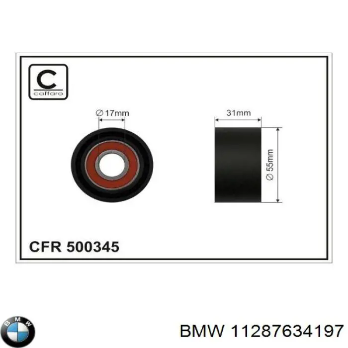 11287634197 BMW napinacz paska napędowego