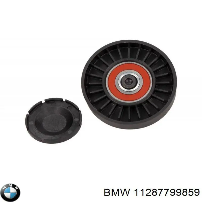Do koszyka 11287799859 BMW Rolka prowadząca, kierunkowa paska napędowego