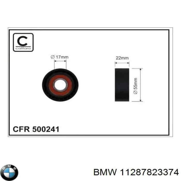 Napinacz paska napędowego BMW 11287823374 cena, od 72,49 USD