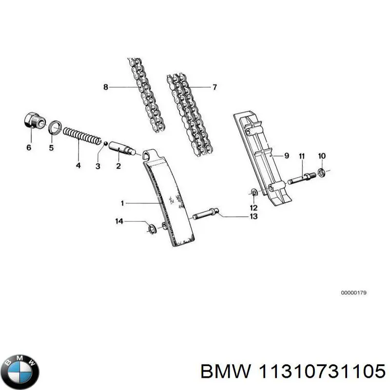 Do koszyka Łańcuch rozrządu BMW 3  E21
