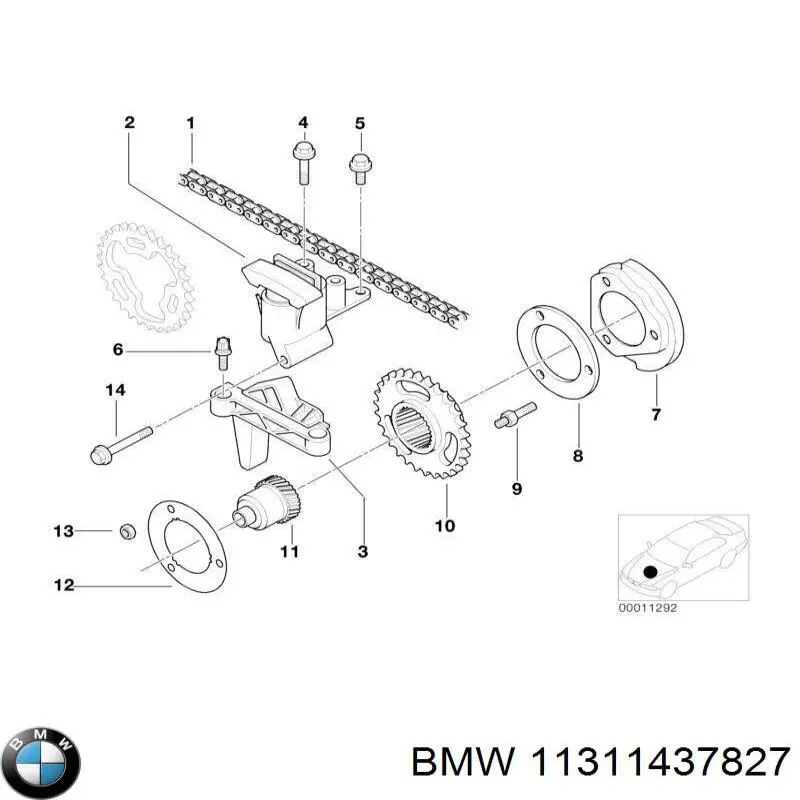 Czujnik Halla do BMW X5  E53