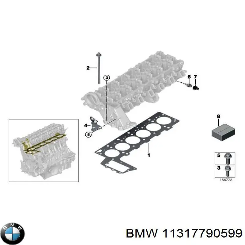 Do koszyka 11317790599 BMW Koło zębatewalcowe wałka rozrządu silnika
